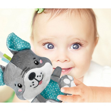 Clementoni Weiche Hunde-Rassel Мягкая погремушка для собак