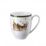 Hutschenreuther Hutschenreuther Happy Christmas green Becher mit Henkel 0,36 L Hutschenreuther Happy Christmas зеленая кружка с ручкой 0,36 л