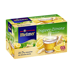 Messmer Имбирь и Лимон 35г, 20 пакетиков