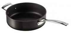 Le Creuset LE CREUSET Aluminium Sautepfanne 26cm  schwarz/ silber LE CREUSET алюминиевый сотейник 26см