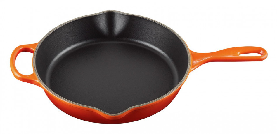 Le Creuset LE CREUSET Brat-\/Servierpfanne 26cm hoch rot LE CREUSET сковорода/сервировочная, высота 26см.