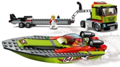 LEGO LEGO City 60254 Rennboot-Transporter LEGO City 60254 Транспортер для катера