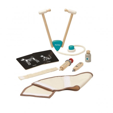 PLANTOYS Role Play Tierarzt-Tasche Aktionsspiele Ролевые игры с ветеринарной сумкой
