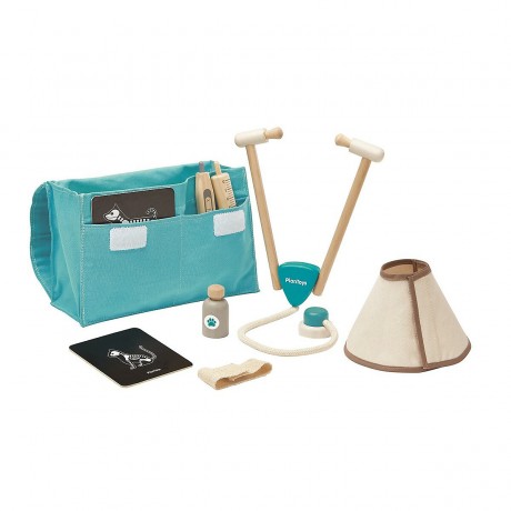 PLANTOYS Role Play Tierarzt-Tasche Aktionsspiele Ролевые игры с ветеринарной сумкой