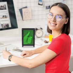 relaxdays 3D Nagelbild Pinart 3D рисунок на ногтях