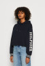 Tommy Hilfiger MONOTYPE CROP HOODIE Sweatshirt desert sky MONOTYPE CROP HOODIE Свитер небо пустыни