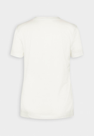 Tommy Hilfiger Print T-shirt ecru футболка с принтом экрю