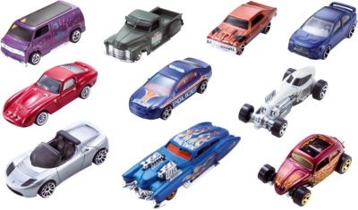 Mattel Hot Wheels 10er Geschenkset Sortiment Ассортимент подарочного набора Hot Wheels 10