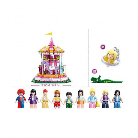 Sluban Kinderkarussell (762 Teile) Детская карусель (762 шт.)