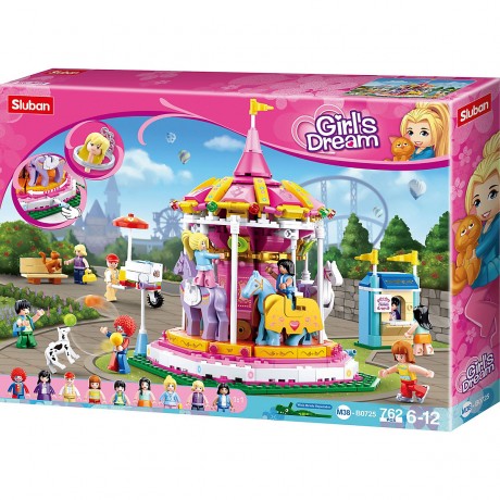 Sluban Kinderkarussell (762 Teile) Детская карусель (762 шт.)
