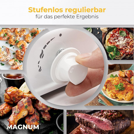 Magnum Wave Magnum Wave Gaskocher 2-flammig inkl. Gasschlauch Robuster Campingkocher, Camping Gasgrill fur Indoor und Outdoor Tischgrill  Газовая плита Magnum Wave 2 пламени, включая газовый шланг Прочная походная печь, походный газовый гриль для настольн
