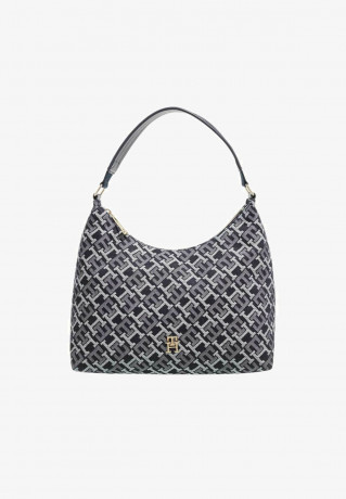 Tommy Hilfiger ICONIC SHOULDER Handbag denim ICONIC SHOULDER Сумочка джинсовая ткань