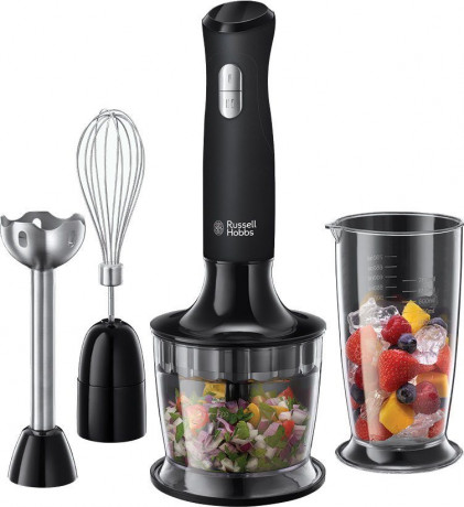 RUSSELL HOBBS RUSSELL HOBBS Stabmixer 3-in-1, Matte Black 24702-56, 500 W, Mixen, Purieren, Zerkleinern und Verquirlen Ручной блендер RUSSELL HOBBS 3-в-1, Matte Black 24702-56, 500 Вт, смешивание, очистка, измельчение и взбивание