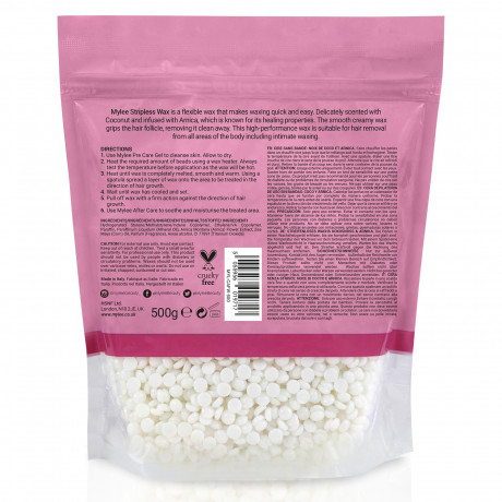 Mylee Professionelles Warmwachsperlen-Set Aktivkohle & Kokos Профессиональный набор теплых восковых бусин с активированным углем и кокосом