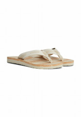 Tommy Hilfiger MONOGRAM WEBBING STRAPS T-bar sandals light sandalwood MONOGRAM WEBBING STRAPS Сандалии с Т-образной перемычкой светлое сандаловое дерево