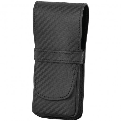 ERBE Manikure Set Taschen-Etui Serie quot;Carbonquot;, schwarz, 4-tlg.  Карманный чехол для маникюрного набора серии &quot;Карбон&quot;, черный, 4 предм.