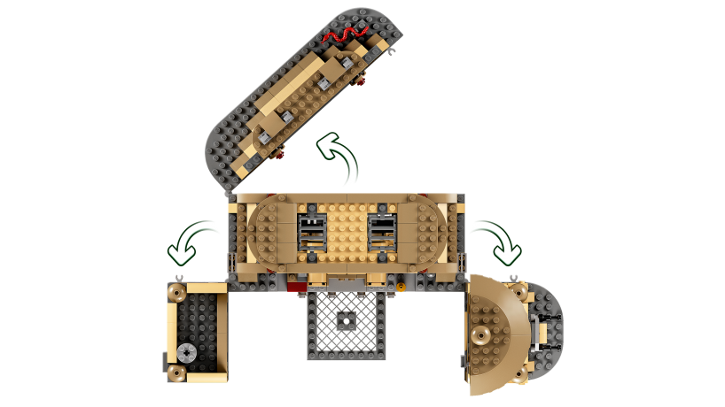 Lego Boba Fetts Thronsaal Тронный зал Бобы Фетта