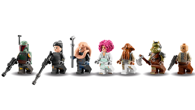 Lego Boba Fetts Thronsaal Тронный зал Бобы Фетта