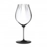 Riedel Riedel Performance - Fatto a Mano schwarz Pinot Noir Glas h: 250 mm / 830 ml Riedel Performance - Fatto a Mano, черный бокал Pinot Noir, высота: 250 мм / 830 мл