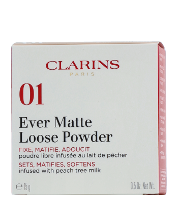 Clarins Ever Matte Loose Powder 01 Universal Light Рассыпчатая пудра Ever Matte