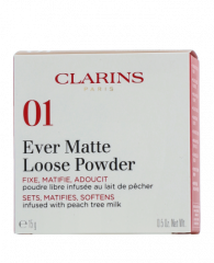 Clarins Ever Matte Loose Powder 01 Universal Light Рассыпчатая пудра Ever Matte
