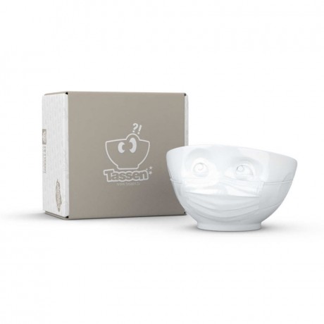 Fiftyeight Products TV Tassen Schale weiss zuversichtlich 0,5 L Миска для телевизора белая уверенная 0,5 л