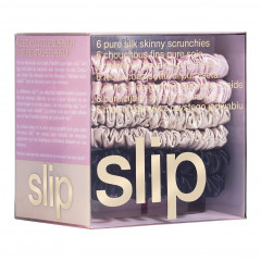 Slip Dunne Haargummis Aus Reiner Seide  Тонкие резинки для волос из чистого шелка