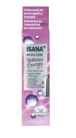 ISANA Pro-Kollagen Intensiv Serum für einen Multi-Lifting Effekt Интенсивная сыворотка с проколлагеном для мультилифтингового эффекта, 30 мл