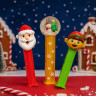 PEZ Adventskalender 2026 mit 3 Spendern und Bonbons, PEZ Адвент-календарь 2026 с тремя праздничными диспенсерами и ассорти конфет