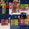 PEZ Adventskalender 2026 mit 3 Spendern und Bonbons, PEZ Адвент-календарь 2026 с тремя праздничными диспенсерами и ассорти конфет