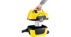Karcher Karcher  WD 1 Compact Battery, Nass-/Trockensauger gelb/schwarz, ohne Akku und Ladegerat  gelb/schwarz Karcher WD 1 Compact Battery, пылесос для сухой и влажной уборки желтый/черный, без аккумулятора и зарядного устройства