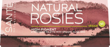 SANTE Eyeshadow Palette 01 Natural Rosies, 6 g, Санте Палетка теней для век Natural Rosies, 6 розово-коричневых оттенков с матовым и сияющим финишем, 6 г