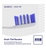 Dr.BEST Classic Hoch-Tief Zahnburste mittel 2+1, Классическая зубная щетка High-Low средней жесткости (цвет в ассортименте, без выбора),  2+1шт