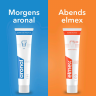 elmex Zahnpasta aronal & elmex Mundhygiene-Set (2 x 75 ml), 150 ml, Набор зубных паст aronal & elmex для утреннего и вечернего ухода, 2 × 75 мл