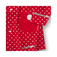 Playshoes PLAYSHOES Kinder Regenmantel Punkte fur Madchen PLAYSHOES детский плащ в горошек для девочки