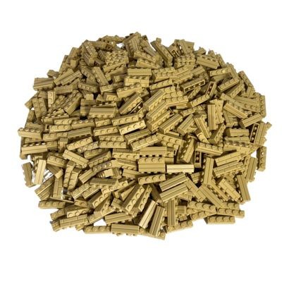 LEGO LEGO 1x4 Mauersteine Beige - 50 Stuck - Tan 15533 LEGO 1x4 Bricks Beige - 50 штук - Желто-коричневый 15533