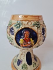 Goblet Кубок &quot;Эльзас&quot;, 14см х 9см, Германия, 1960-70гг.