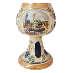 Goblet Кубок &quot;Эльзас&quot;, 14см х 9см, Германия, 1960-70гг.