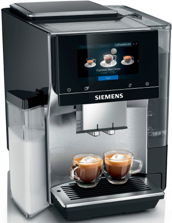 SIEMENS SIEMENS Kaffeevollautomat EQ.700 integral TQ707D03, Full-Touch-Display, bis zu 30 individuelle Kaffee-Favoriten Полностью автоматическая кофемашина SIEMENS EQ.700 встроенная TQ707D03, полностью сенсорный дисплей, до 30 индивидуальных избранных со