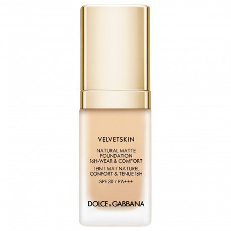 Dolce&Gabbana  Velvetskin Natural Matte PORCELAIN Бархатная кожа Натуральный матовый