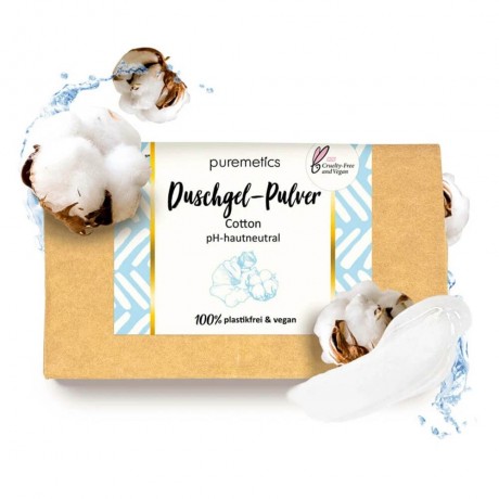 puremetics Duschgel-Pulver Cotton Гель для душа с хлопком