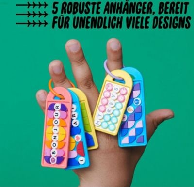 LEGO LEGO DOTS 41949 Taschenanhanger Kreativset LEGO DOTS 41949 Набор для творчества «Подвеска на сумку»