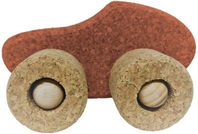 KORXX Spielzeugauto Kork Lambo rund Пробковая машинка Ламбо круглая