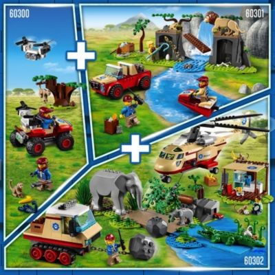 LEGO LEGO City 60302 Tierrettungseinsatz LEGO City 60302 Миссия по спасению животных