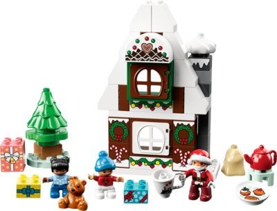 LEGO LEGO DUPLO 10976 Lebkuchenhaus mit Weihnachtsmann LEGO DUPLO 10976 Пряничный домик Санта-Клауса