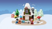 LEGO LEGO DUPLO 10976 Lebkuchenhaus mit Weihnachtsmann LEGO DUPLO 10976 Пряничный домик Санта-Клауса