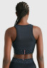 Tommy Hilfiger SPORT MONOGRAM MEDIUM SUPPORT SEAMLESS  Bustier desert sky СПОРТИВНАЯ МОНОГРАММА СРЕДНЕЙ ПОДДЕРЖКИ SEAMLESS Бюстье небо пустыни