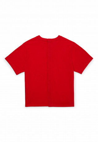Tommy Hilfiger ADAPTIVE LOGO EMBROIDERY Print T-shirt blush red ADAPTIVE LOGO EMBROIDERY Футболка с принтом румянец красный