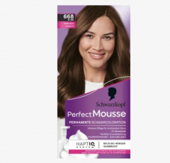 Schwarzkopf Perfect Mousse Краска-мусс для волос, тон 668 Лесной орех