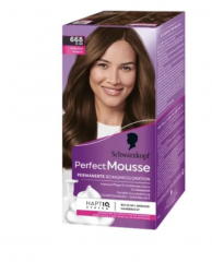 Schwarzkopf Perfect Mousse Краска-мусс для волос, тон 668 Лесной орех